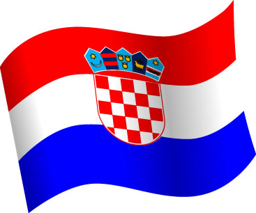 クロアチアの国旗のイラスト画像5