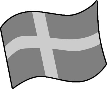 スウェーデンの国旗のイラスト画像4