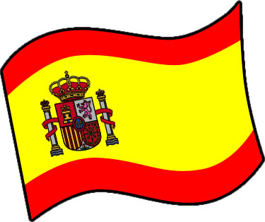 スペインの国旗のイラスト画像3
