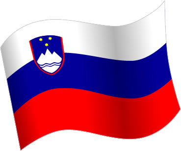 スロベニアの国旗のイラスト画像5