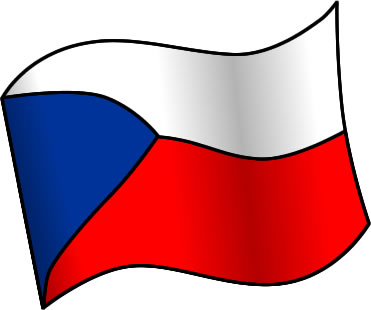 チェコの国旗のイラスト画像1