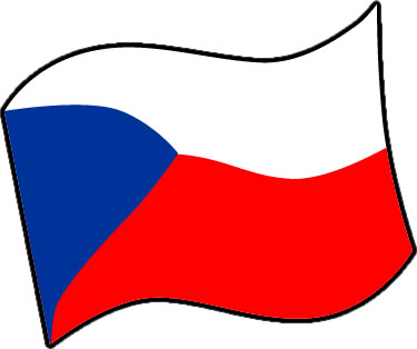 チェコの国旗のイラスト画像3