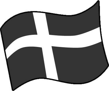 デンマークの国旗のイラスト画像4