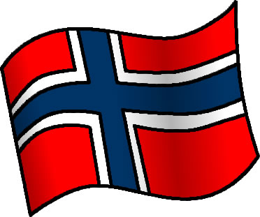 ノルウェーの国旗のイラスト画像6