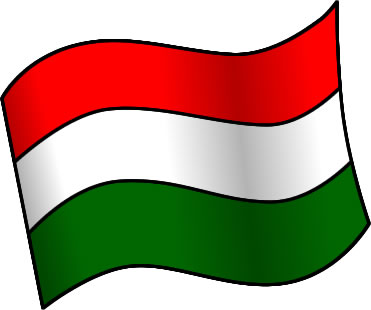 ハンガリーの国旗のイラスト画像1