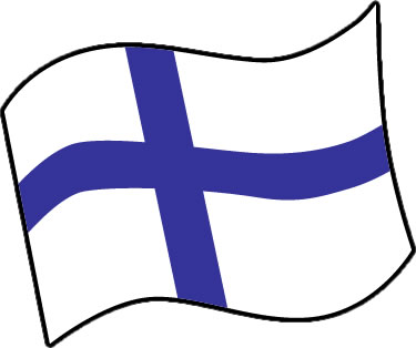 フィンランドの国旗のイラスト画像3