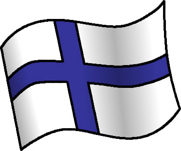 フィンランドの国旗のイラスト画像6