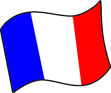 フランスの国旗のイラスト フリーイラスト素材 変な絵 Net