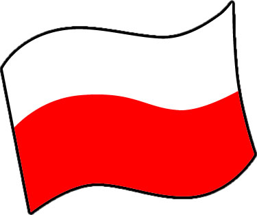 ポーランドの国旗のイラスト画像3