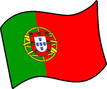 ポルトガルの国旗のイラスト画像3