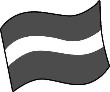 ラトビアの国旗のイラスト画像4