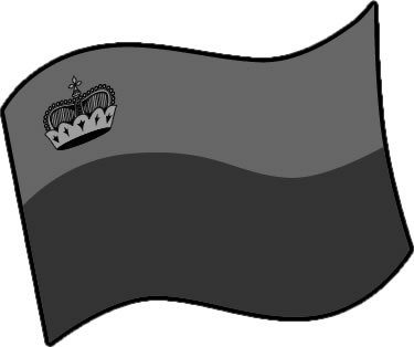 リヒテンシュタインの国旗のイラスト画像4