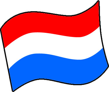 ルクセンブルクの国旗のイラスト画像3