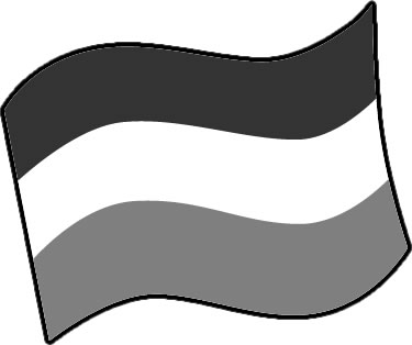 ルクセンブルクの国旗のイラスト画像4
