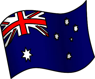 オーストラリアの国旗のイラスト画像1