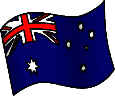 オーストラリアの国旗のイラスト フリーイラスト素材 変な絵 Net