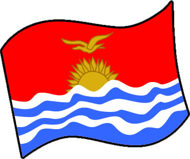 キリバスの国旗のイラスト画像3
