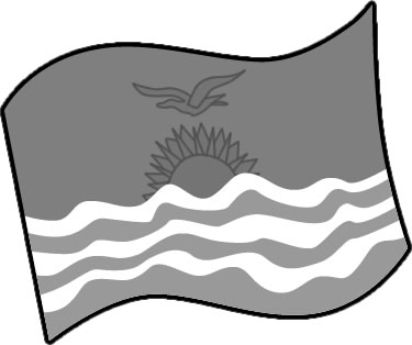 キリバスの国旗のイラスト画像4