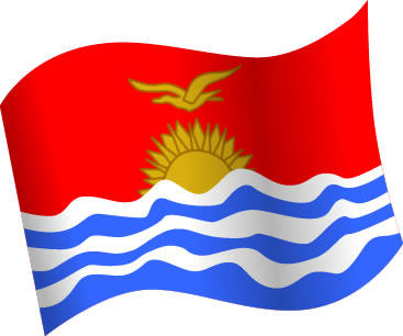 キリバスの国旗のイラスト画像5