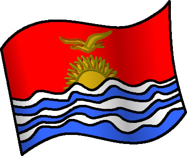 キリバスの国旗のイラスト フリーイラスト素材 変な絵 Net