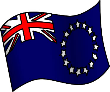 クック諸島の国旗のイラスト画像1