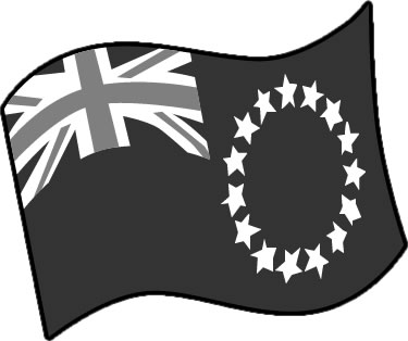 クック諸島の国旗のイラスト画像4