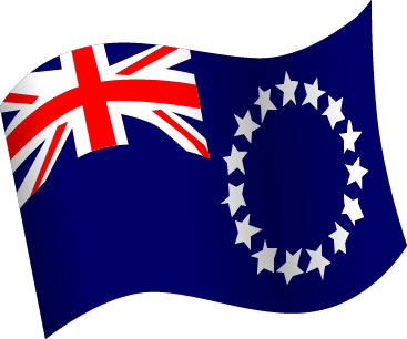 クック諸島の国旗のイラスト画像5