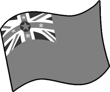 ニウエの国旗のイラスト画像4