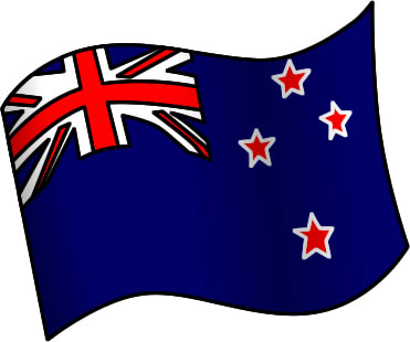 ニュージーランドの国旗のイラスト画像1