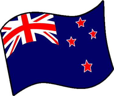 ニュージーランドの国旗のイラスト画像3