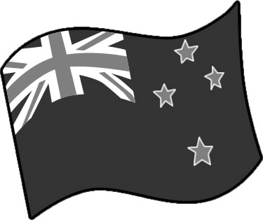 ニュージーランドの国旗のイラスト画像4