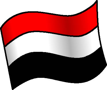 イエメンの国旗のイラスト画像6