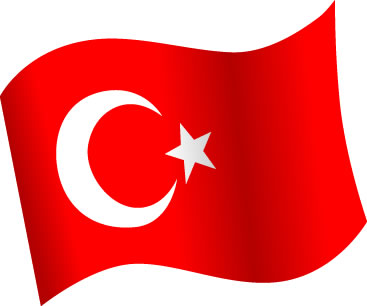 トルコの国旗のイラスト画像5
