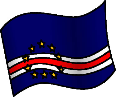カーボヴェルデの国旗のイラスト画像6