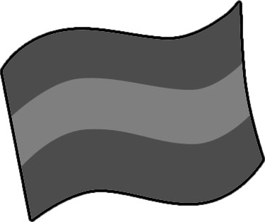 ガボンの国旗のイラスト画像4