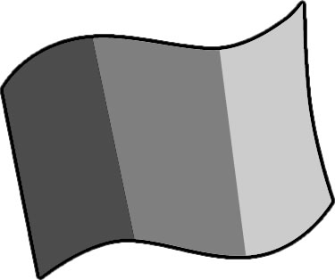カメルーンの国旗のイラスト画像4