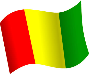 ギニアの国旗のイラスト画像5