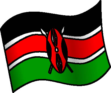 ケニアの国旗のイラスト画像6