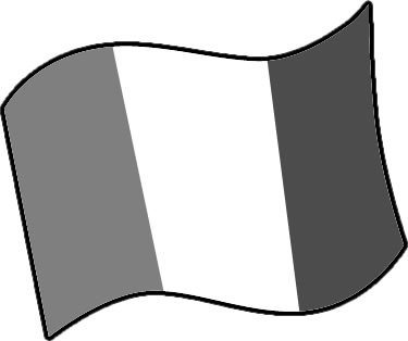 コートジボワールの国旗のイラスト画像4