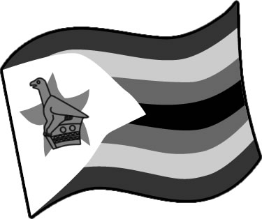 ジンバブエの国旗のイラスト画像4