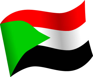 スーダンの国旗のイラスト画像5