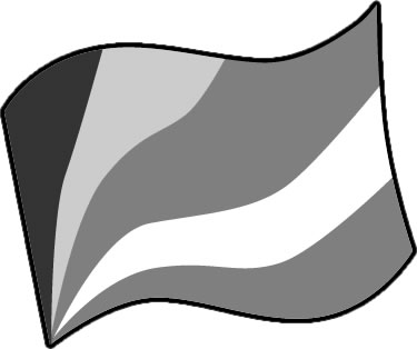 セーシェルの国旗のイラスト画像4