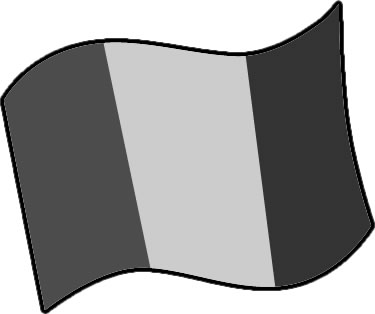 チャドの国旗のイラスト画像4