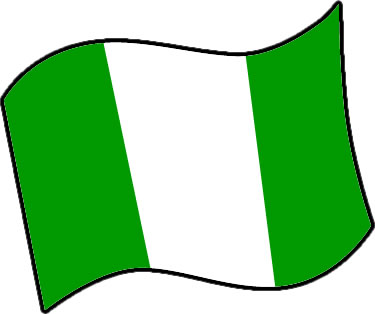 ナイジェリアの国旗のイラスト画像3