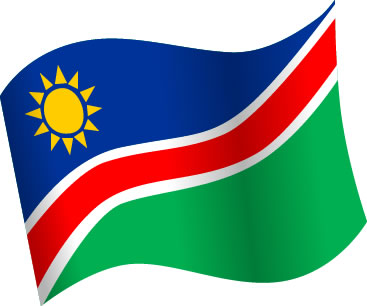 ナミビアの国旗のイラスト画像5