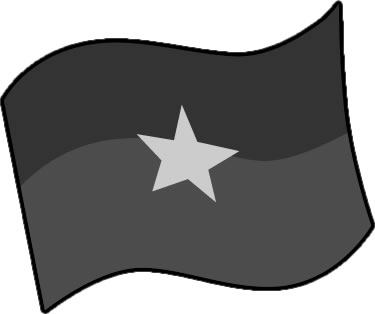 ブルキナファソの国旗のイラスト画像4