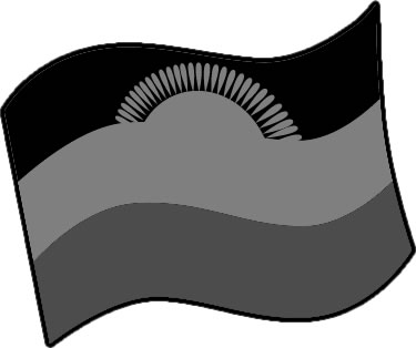 マラウイの国旗のイラスト画像4