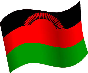マラウイの国旗のイラスト画像5