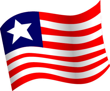 リベリアの国旗のイラスト画像5