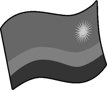 ルワンダの国旗のイラスト画像4